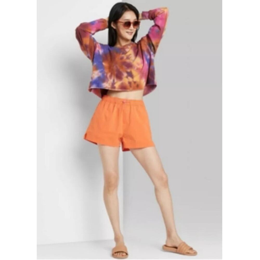 Wild Fable Orange Hiking Short